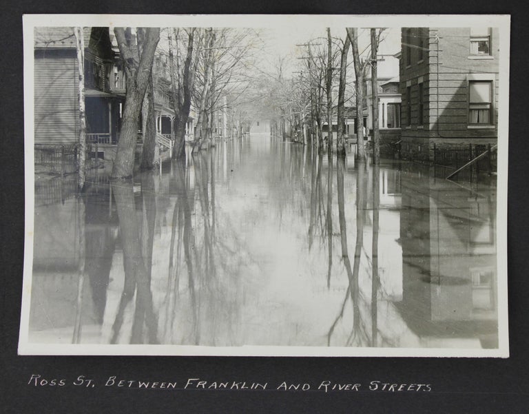 Item #2656 [Annotated Vernacular Photograph Album Documenting the Susquehanna River Flood of 1936]. Pennsylvania Photographica, Floods.