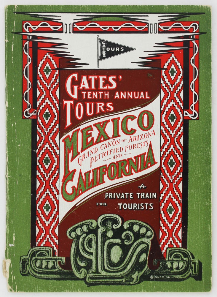 Item #2697 Gates' Tenth Annual Mexico Tour. Mexico, Travel.