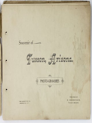 Souvenir of Tucson, Arizona. Photo-gravures