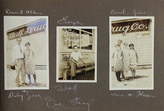 [Annotated Vernacular Photograph Album and Scrapbook Kept by Movie-Crazed San Antonio Teenager, Genevieve E. Mull]