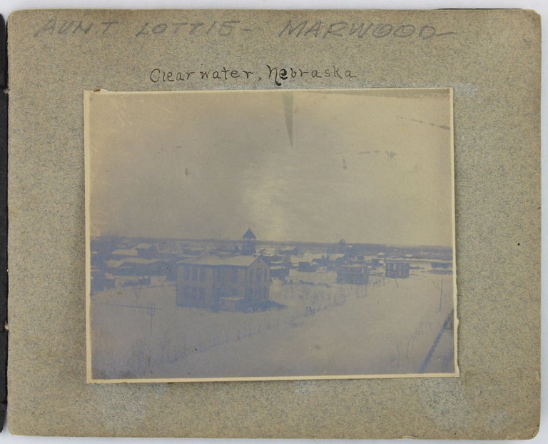 Item #2716 [Small Photograph Album of Charming Images of Clearwater, Nebraska]. Nebraska.
