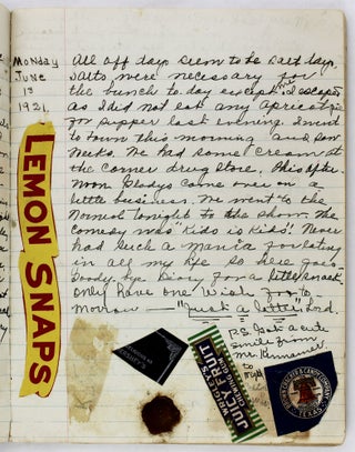 [Diary and Scrapbook of a Young Woman at Sam Houston Normal School]