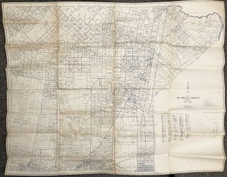 Item #3009 Map of Jim Wells County, Texas (North Half). Texas, Oil