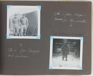 [Partially-Annotated Vernacular Photograph Album Belonging to Lewis Minor, an African-American Army Soldier in Europe]