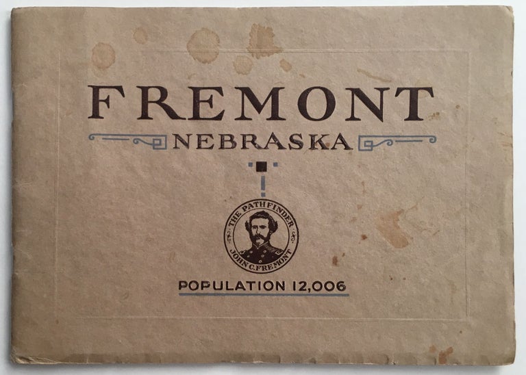 Item #307 Fremont, Nebraska. Population, 12,006. Nebraska.