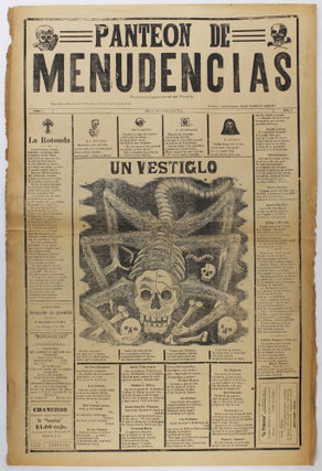 Item #3104 Panteon de Menudencias [caption title]. Jose Guadalupe Posada