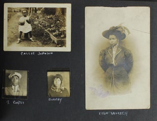 Item #3253 [Annotated Vernacular Photograph Album Belonging to a Young African American Woman in...