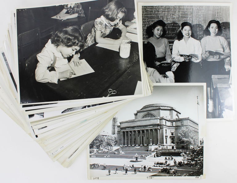 Item #3286 [Collection of Press Photographs Documenting both Child and Adult Education in New York City, Including "Americanization" Class]. New York City Board of Education.