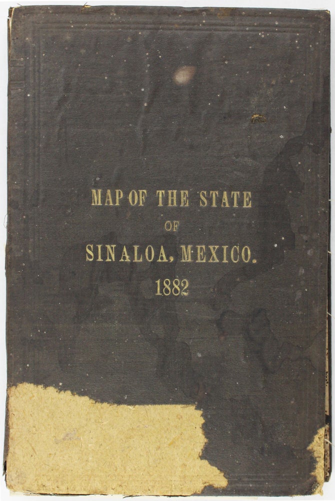 Item #3305 Map of Sinaloa with Statistical and Geological Notes. Mexico, Frederick G. Weidner.