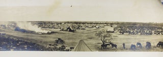 [Two Panoramic Photos of the First Cavalry New York National Guard and Their Camp at McAllen, Texas]