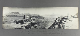 [Wonderful Vernacular Photograph Album Capturing Scenes in the American West, with Numerous Striking Panoramic Images of the Grand Canyon and the Rocky Mountains]