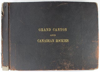 [Wonderful Vernacular Photograph Album Capturing Scenes in the American West, with Numerous Striking Panoramic Images of the Grand Canyon and the Rocky Mountains]
