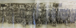 Item #3418 [Panoramic Photograph of an African-American Military Company at Camp Pike, Arkansas]....