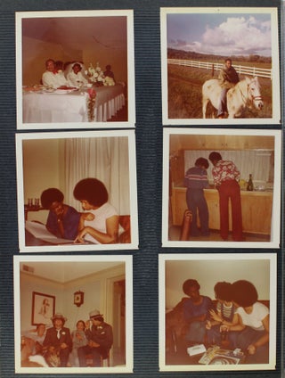 Item #3445 [Vernacular Photograph Album Assembled by an African-American Family in the 1970s]....