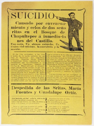 Item #3455 Suicidio Causado por Envenenamiento y Celos de Dos Señoritas en el Bosque de...