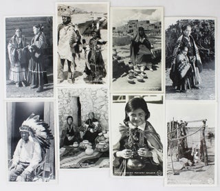 Item #3469 [Large Collection of Over 160 Real Photo Postcards Depicting Southwestern Native...