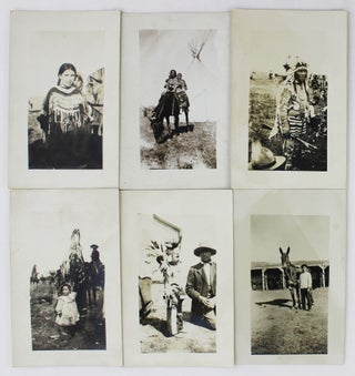 [Fifty-Four Real Photo Postcards of Montana Native Americans by Thomas B. Magee]