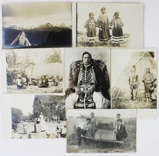 Item #3471 [Seventeen Real Photo Postcards of Montana Native Americans by Walter McClintock]....