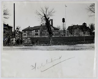 Item #3484 [Press Photograph Picturing the Abandoned Campus of the Tomah Indian Industrial...