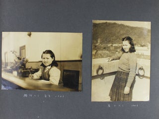 Item #3571 [Annotated Vernacular Photograph Album Documenting the Life of a Japanese-American...