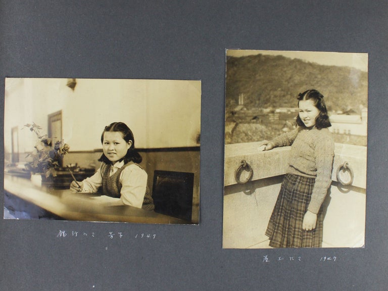 Item #3571 [Annotated Vernacular Photograph Album Documenting the Life of a Japanese-American Woman in Los Angeles and Japan]. Japanese-American Photographica, Yoshiko Yamasaki.