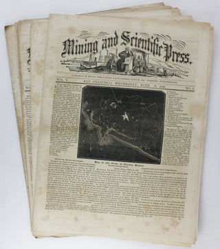 Item #3573 Mining and Scientific Press. A Journal of Mining, Agriculture, Manufactures, Science,...