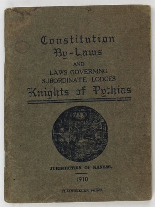Item #3616 Constitution of the Grand Lodge of Knights of Pythias of North America, South America,...
