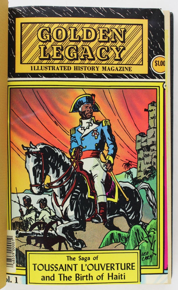 Item #3628 Golden Legacy Illustrated History Magazine. African Americana, Graphic Novels.