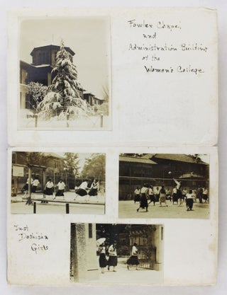 Item #3750 [Scrapbook of Annotated Photographs and Ephemera Collected by Frances B. Clapp During...