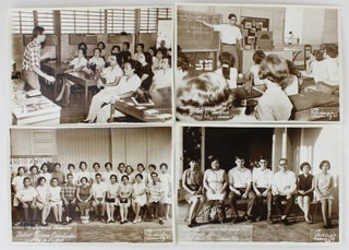 Item #3754 [Group of Fifteen Images Documenting Classes of the Division Science Workshop in the...