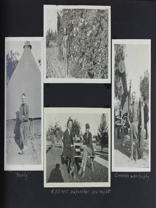 Item #3758 [Extensively Annotated Photograph Album Documenting Travel Around the World, Including...