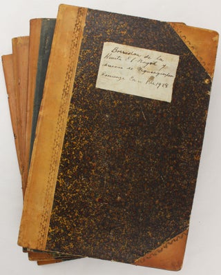 Item #3814 [Series of Six Farm Account Ledgers and Diaries Pertaining to Agricultural Lands Owned...