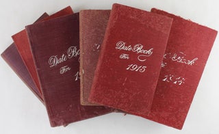 Item #3823 [Collection of Early 20th-Century Manuscript Diaries Kept by Allen H. Wright of San...
