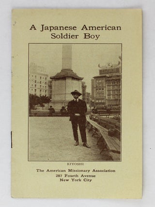 Item #3850 A Japanese American Soldier Boy. Japanese Americana, California