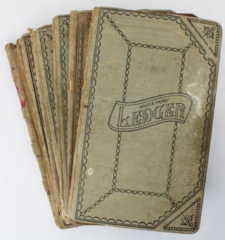 Item #3908 [Collection of Five Ledgers Recording Wages and Expenditures of Sharecroppers and...