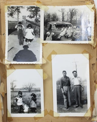 Item #3948 [Vernacular Photograph Album Documenting About a Decade of the Mexican-American Family...