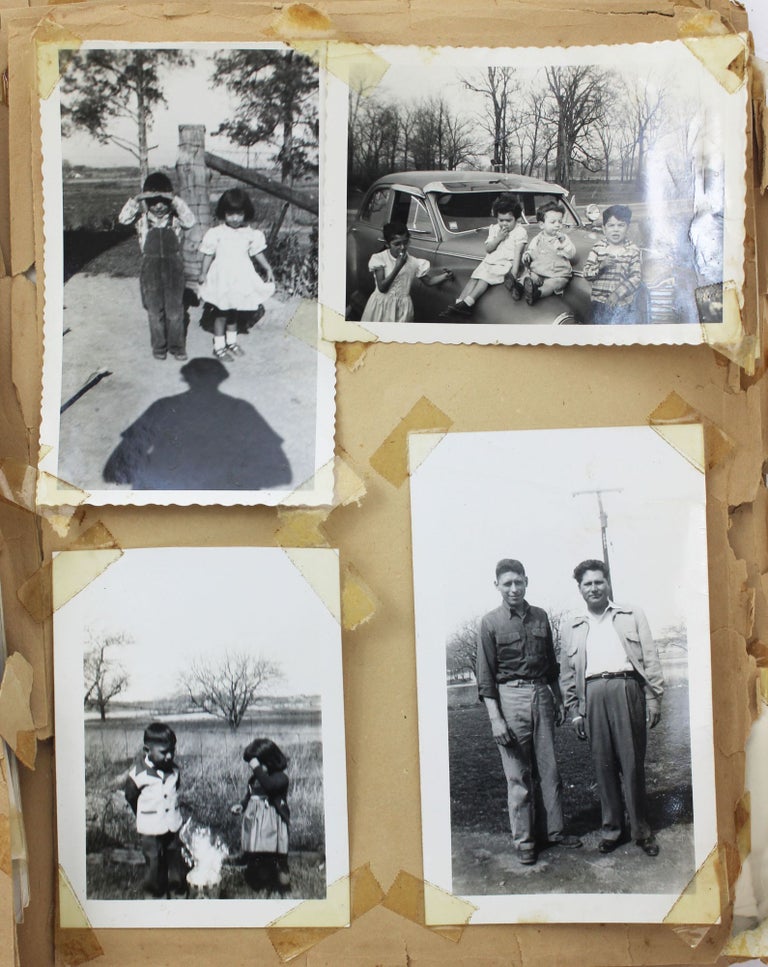 Item #3948 [Vernacular Photograph Album Documenting About a Decade of the Mexican-American Family of Lee & Anjelita Cuevas]. Mexican American Photographica, Lee and Anjelita Cuevas.