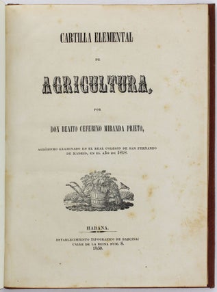 Cartilla Elemental de Agricultura