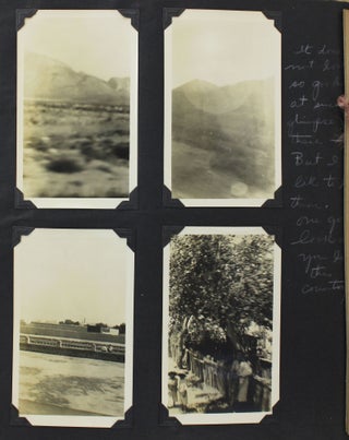 [Vernacular Photograph Album and Scrapbook Documenting Anna Bell Fawcett's Trip to Mexico]