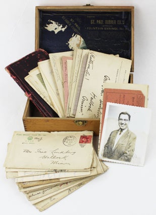 Item #4010 [Manuscript Letter Archive of Correspondence Written to Fred Lindberg of Minnesota,...