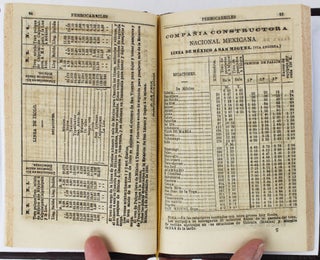 Nueva Guia del Viajero en Mexico para 1886 Arreglada por Ireneo Paz. El Libro de Oro para los Hombres de Negocios, con las Noticias y Datos Mas Interesantes al Viajero
