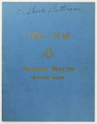 Item #4141 Official Souvenir Program of the Grand Lodge of the Free and Accepted Masons, State of...