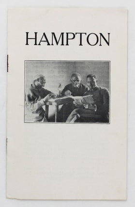 Item #4143 Hampton [cover title]. African Americana, Virginia