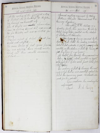 District Record of School District No. B Township No. 14, County of Cape Girardeau, State of Missouri...