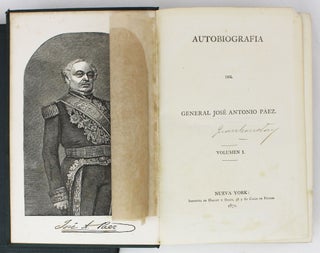 Autobiografia del General Jose Antonio Paez