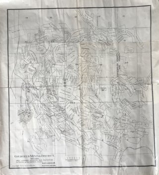 Item #429 Goldfield Mining District, Nevada. Only Company Properties Patented or in Process Shown...