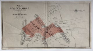 Item #431 Map of the Golden Rule and Adjacent Mines, Eureka District Nevada. Drawn by T.J. Read...