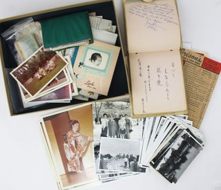Item #4311 [Original Autograph Book Compiled by Shizuko "Sally" Iwazawa While Interned at the...