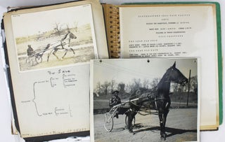 Item #4342 [Vernacular Photographic Scrapbook with Additional Material Related to the Career and...