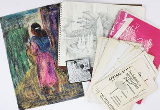 Item #4357 [Small Archive of Materials by Noted Artist Grace Spongberg, Including a Wonderful...
